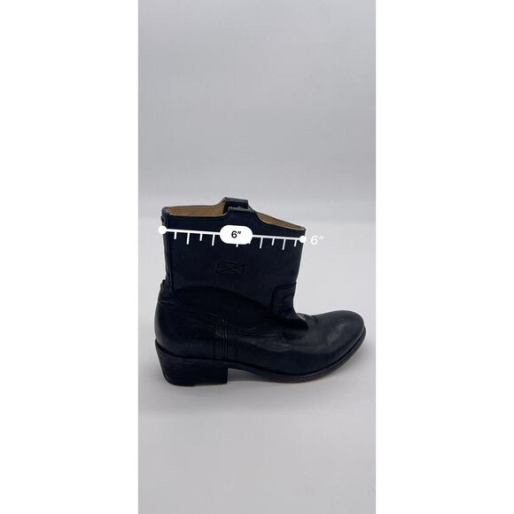 Black Frye Leather Womens Boots (SB9) - Picture 14 of 15